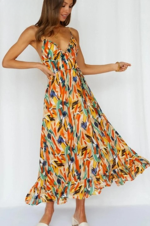 Emmie | Buntes Sommerkleid