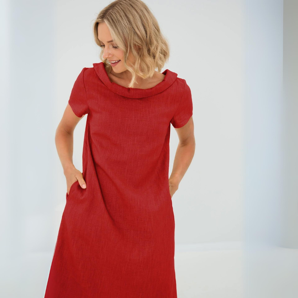 Riley | Leinen Sommerkleid