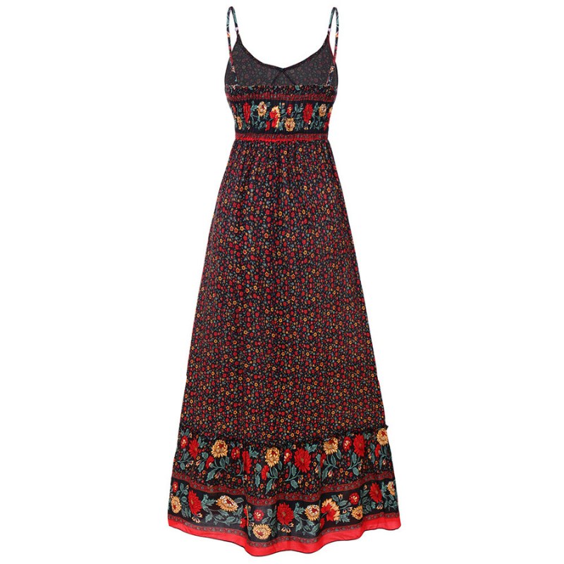 Böhmisches Kleid mit Trägern | AMY