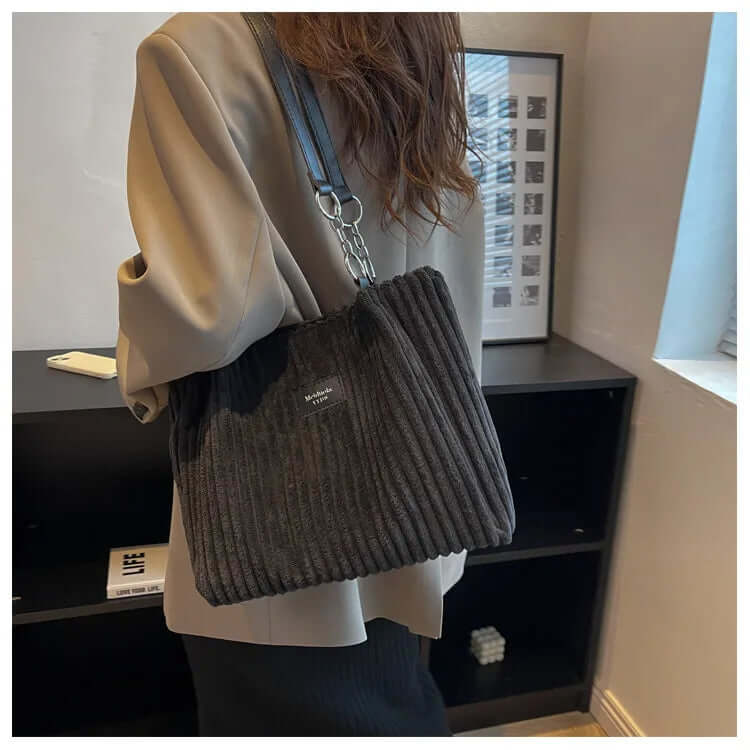 Samt-Tasche