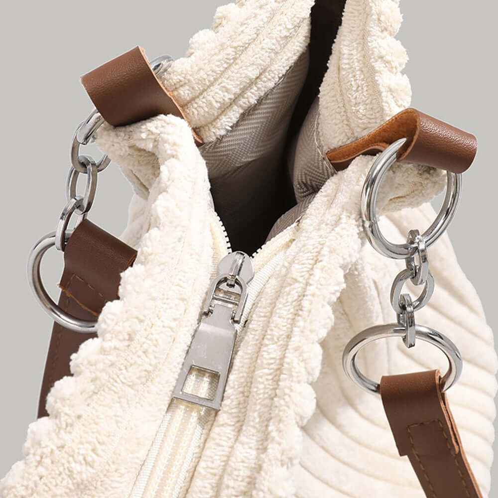 Samt-Tasche