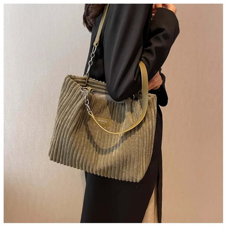 Samt-Tasche