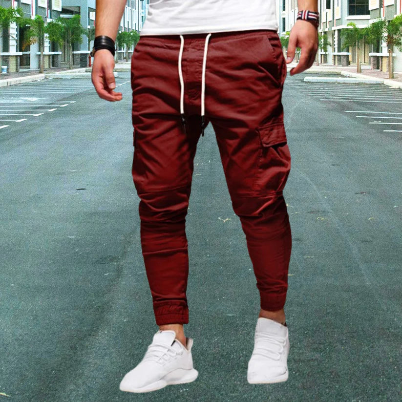 Daniel | Lässige Herrenhose mit aufgesetzten Taschen