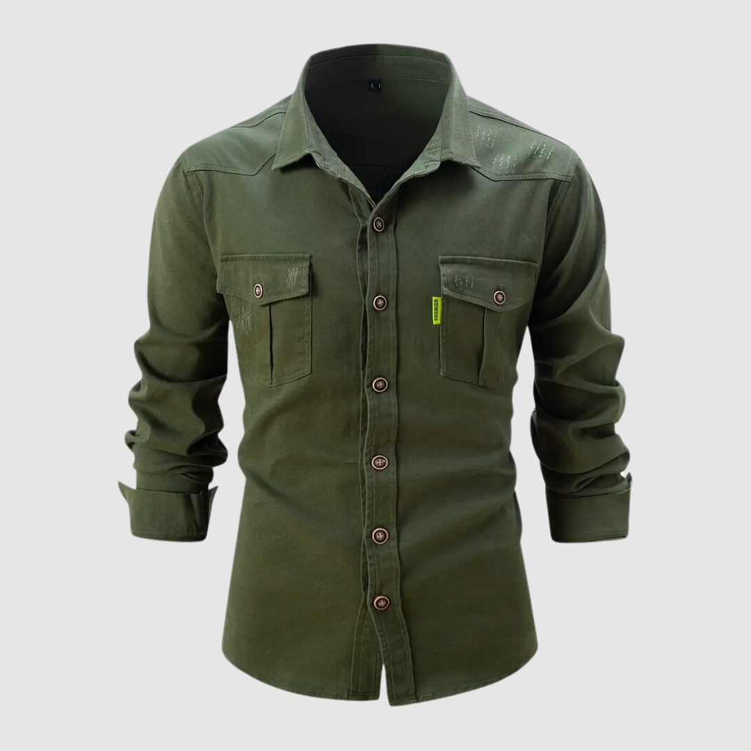 Julius | Trendiges Langarm-Polo für Herren