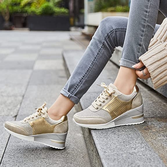 Viva Trend | Orthopädische Sportschuhe mit erhöhten Absätzen