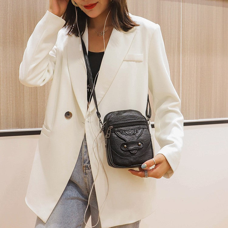 Viva Trend| Lara - Crossbody-Tasche aus Leder