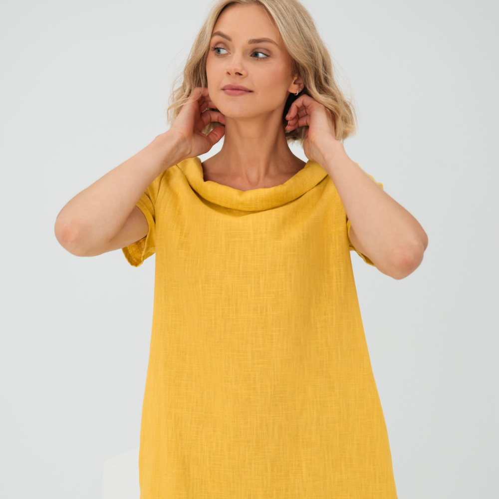 Riley | Leinen Sommerkleid