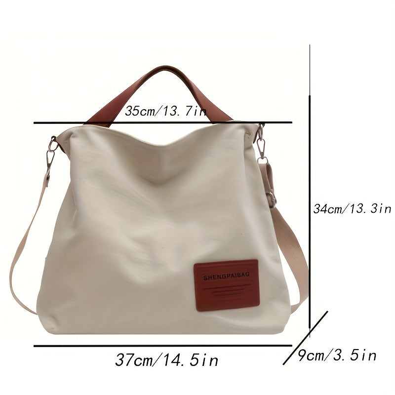 Viva Trend| AdeleBag – Schlichte Umhängetasche aus Canvas