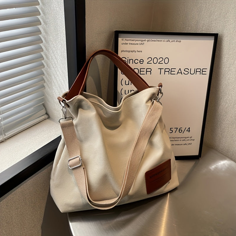 Viva Trend| AdeleBag – Schlichte Umhängetasche aus Canvas
