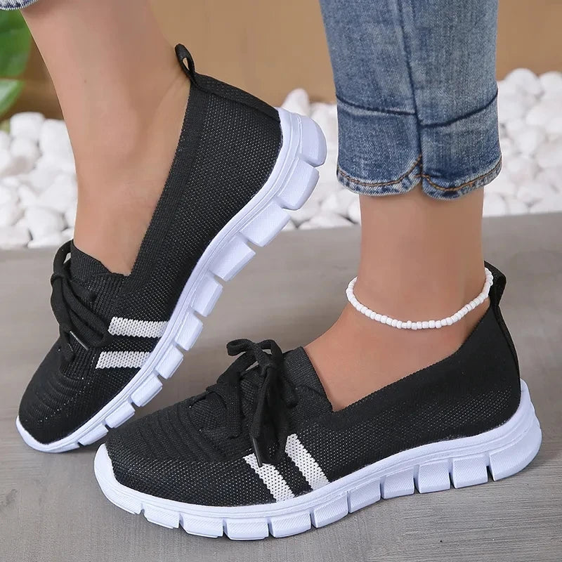 Viva Trend | Atmungsaktive Strick-Sportschuhe für Damen