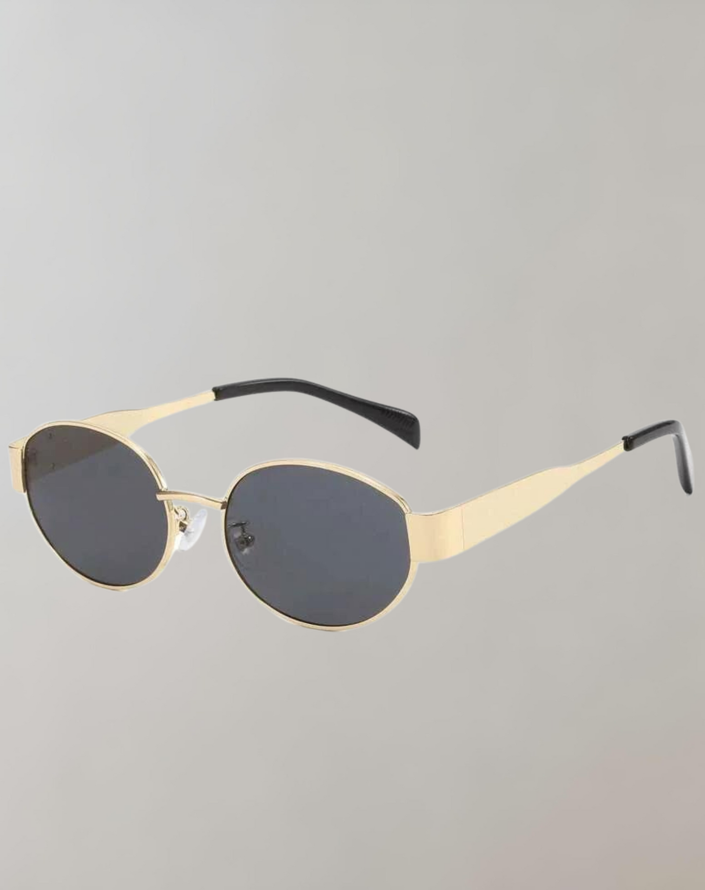 Viva Trend - Sonnebrille Damen Gold | Vintage Retro Sunglasses Women