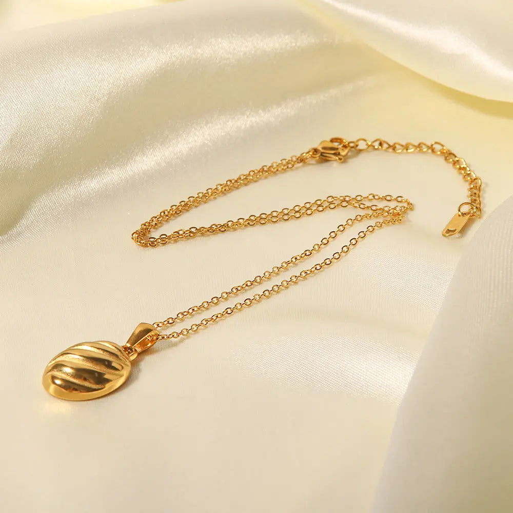 Viva Trend | Elegante vergoldete Spiralkette