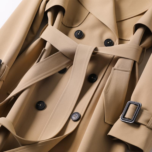TRENCHCOAT FÜR DAMEN MIT ZWEIREIHERVERSCHLUSS