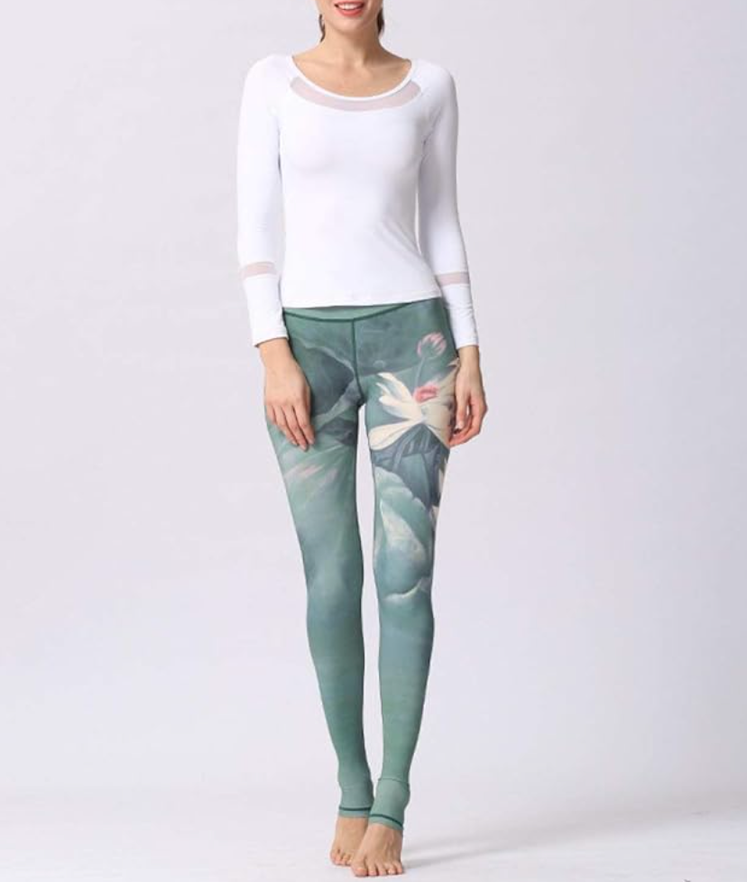 Viva Trend | Leggings mit Blumenmuster