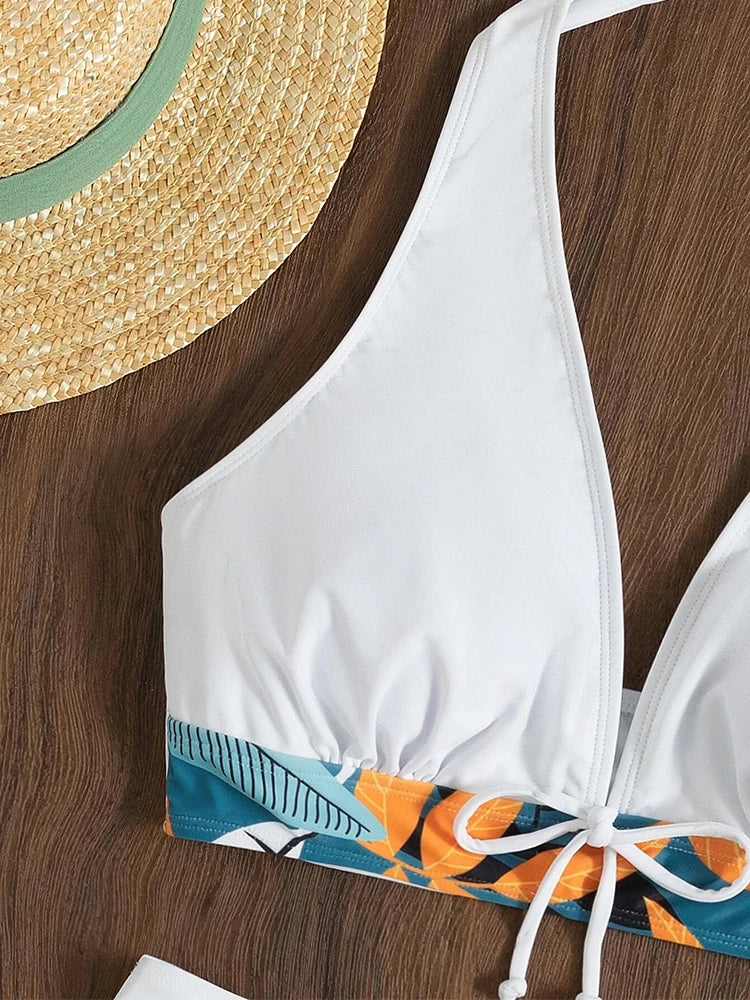 Viva Trend | Bikini-Set mit hoher Taille und Print