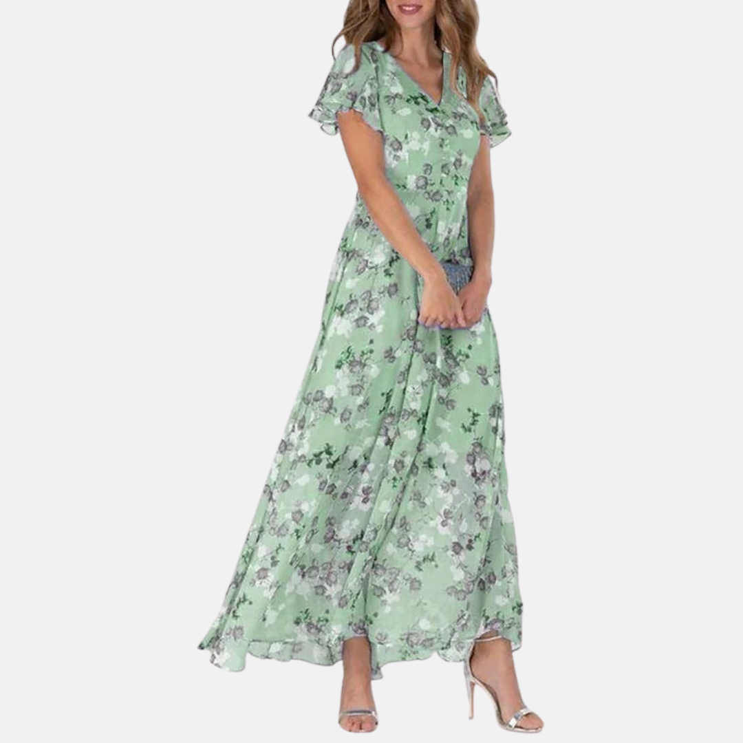 Elina | Geblümtes Kleid