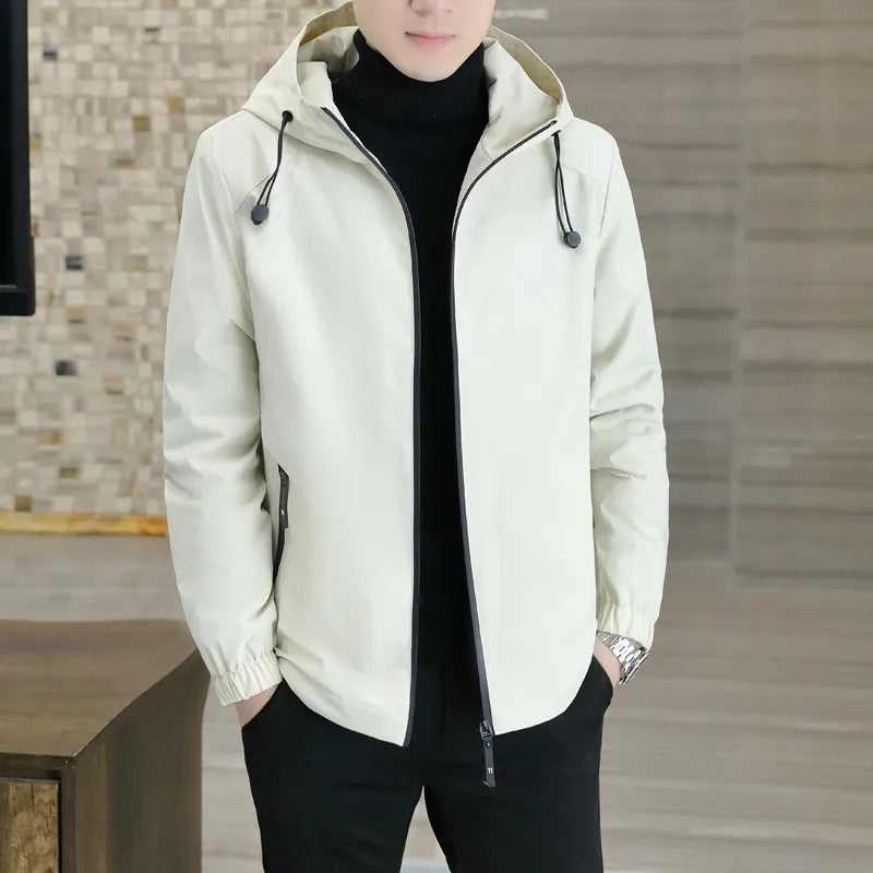 Alexandra | Mode Jacke mit Kapuze Windjacke