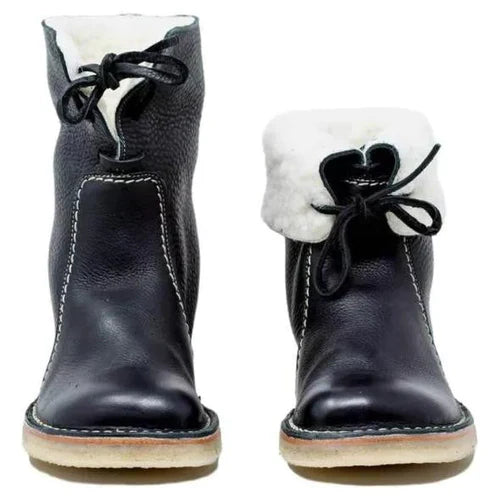 LINA | WASSERDICHTE STIEFEL MIT WOLLFUTTER