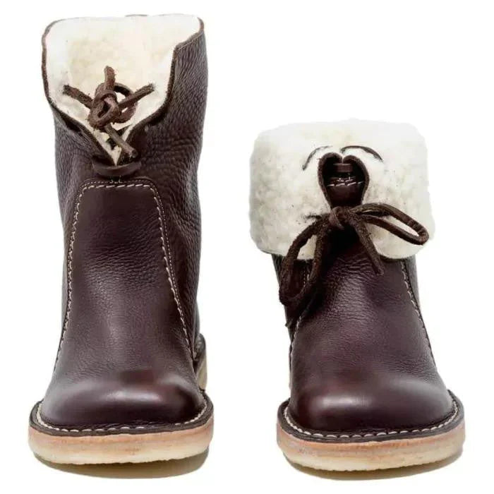 LINA | WASSERDICHTE STIEFEL MIT WOLLFUTTER