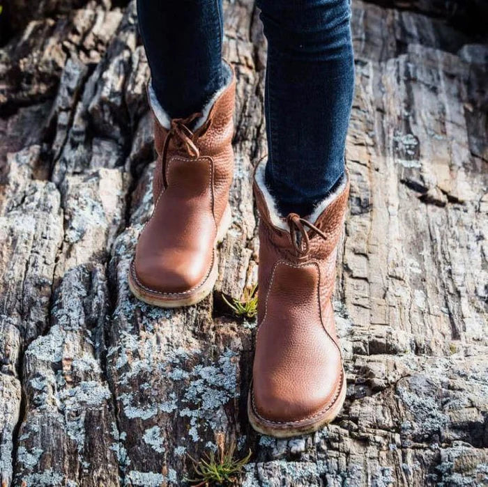 LINA | WASSERDICHTE STIEFEL MIT WOLLFUTTER
