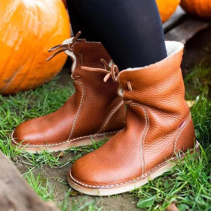 LINA | WASSERDICHTE STIEFEL MIT WOLLFUTTER