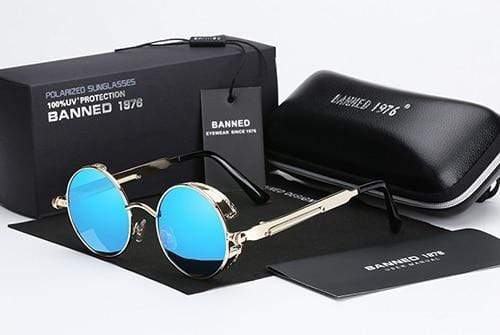 Viva Trend| polarisierte Steampunk-Sonnenbrille