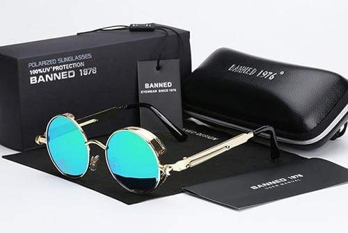 Viva Trend| polarisierte Steampunk-Sonnenbrille