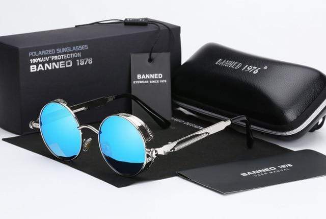 Viva Trend| polarisierte Steampunk-Sonnenbrille