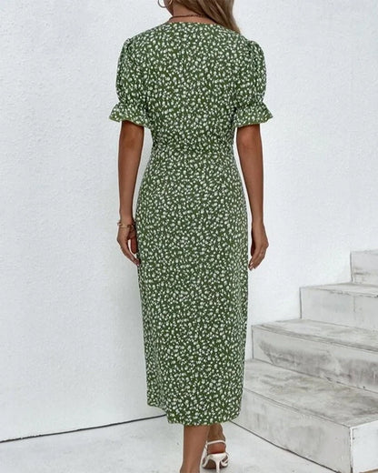 Daya | Feines Kleid mit Knöpfen