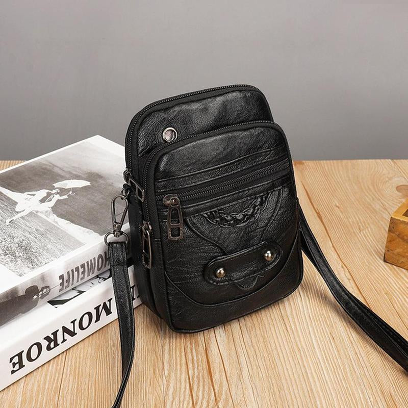 Viva Trend| Lara - Crossbody-Tasche aus Leder