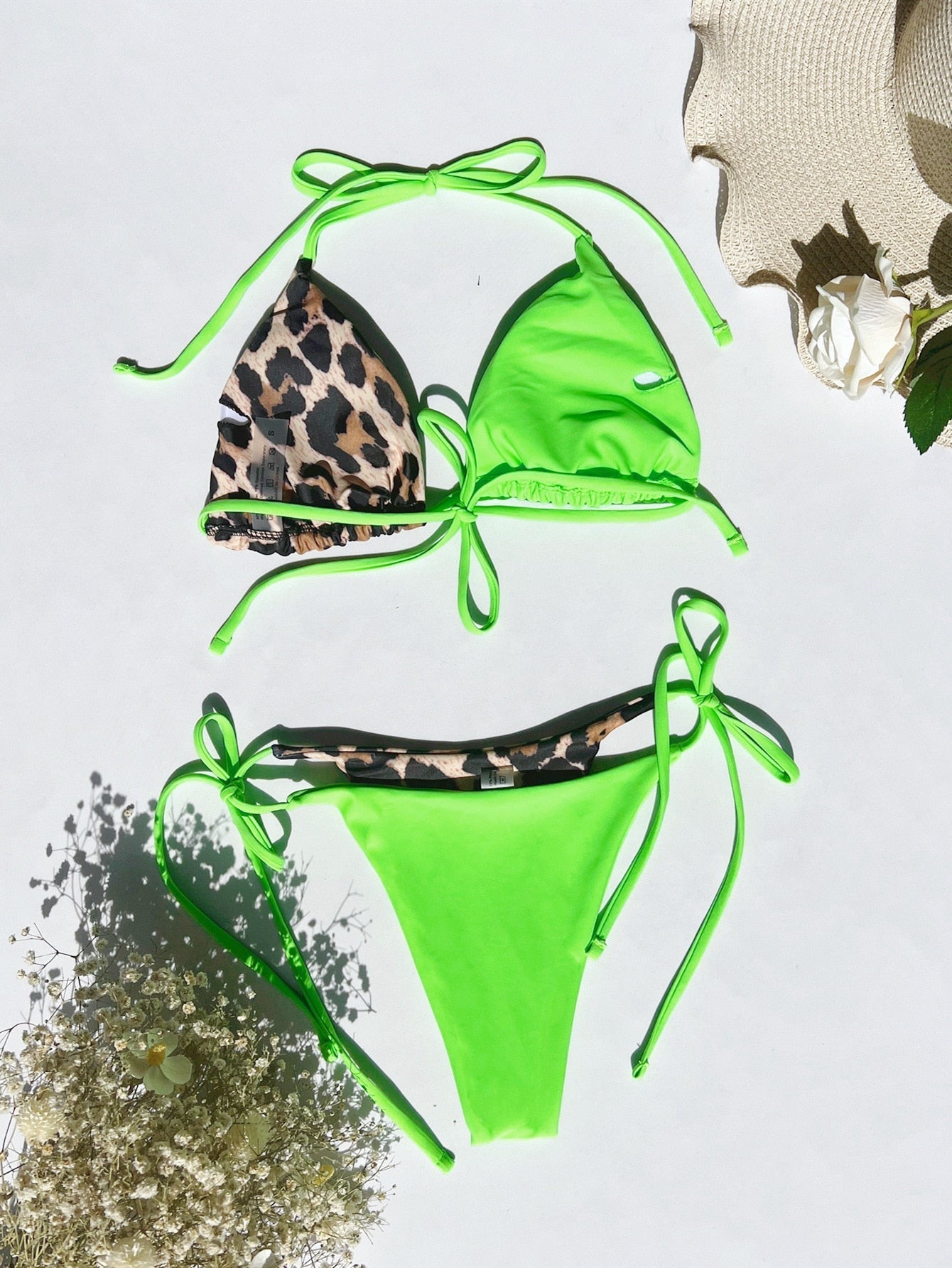 Joanna | Zweiteiliges Bikini-Set mit Leopardenmuster