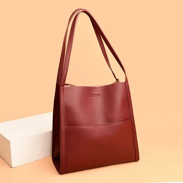 Viva Trend| Lederstil-Schultertasche