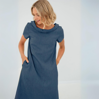Riley | Leinen Sommerkleid