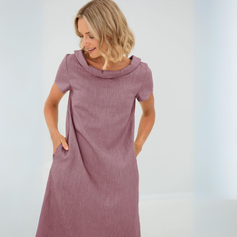 Riley | Leinen Sommerkleid