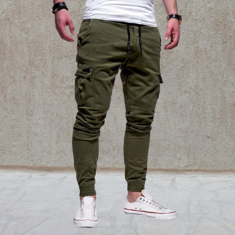 Daniel | Lässige Herrenhose mit aufgesetzten Taschen