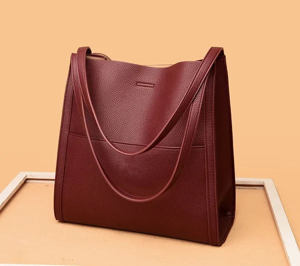 Viva Trend| Lederstil-Schultertasche
