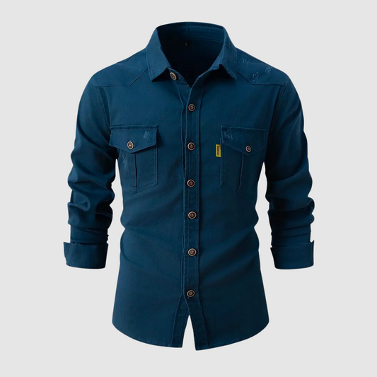 Julius | Trendiges Langarm-Polo für Herren