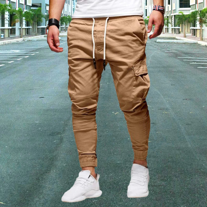Daniel | Lässige Herrenhose mit aufgesetzten Taschen