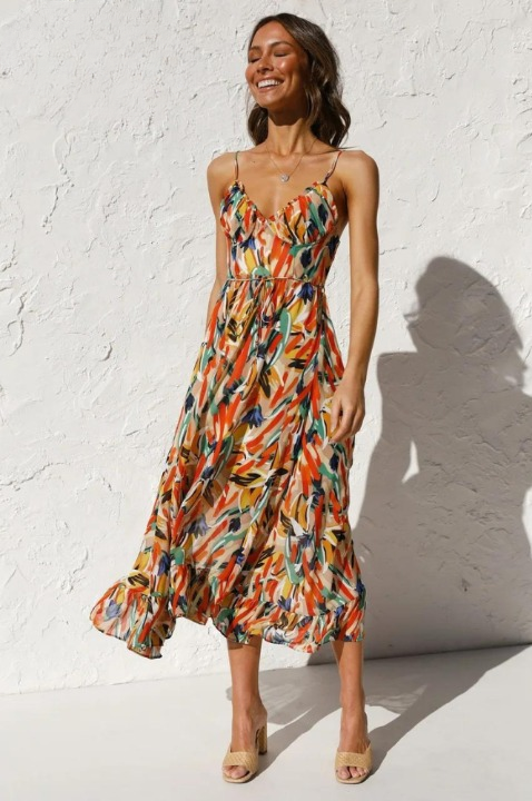 Emmie | Buntes Sommerkleid