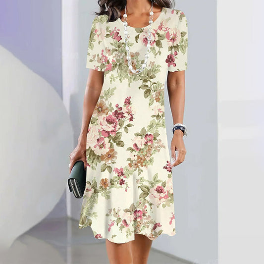 Grace | Elegantes Kleid mit Blumen