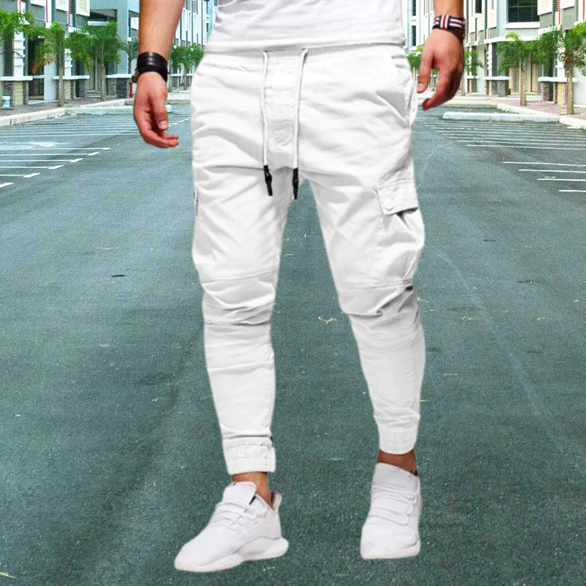 Daniel | Lässige Herrenhose mit aufgesetzten Taschen