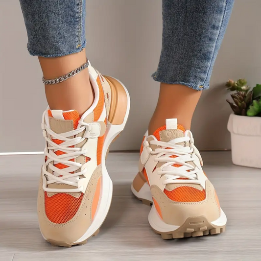 KATJA | Damen Sneakers mit Farbblockierung