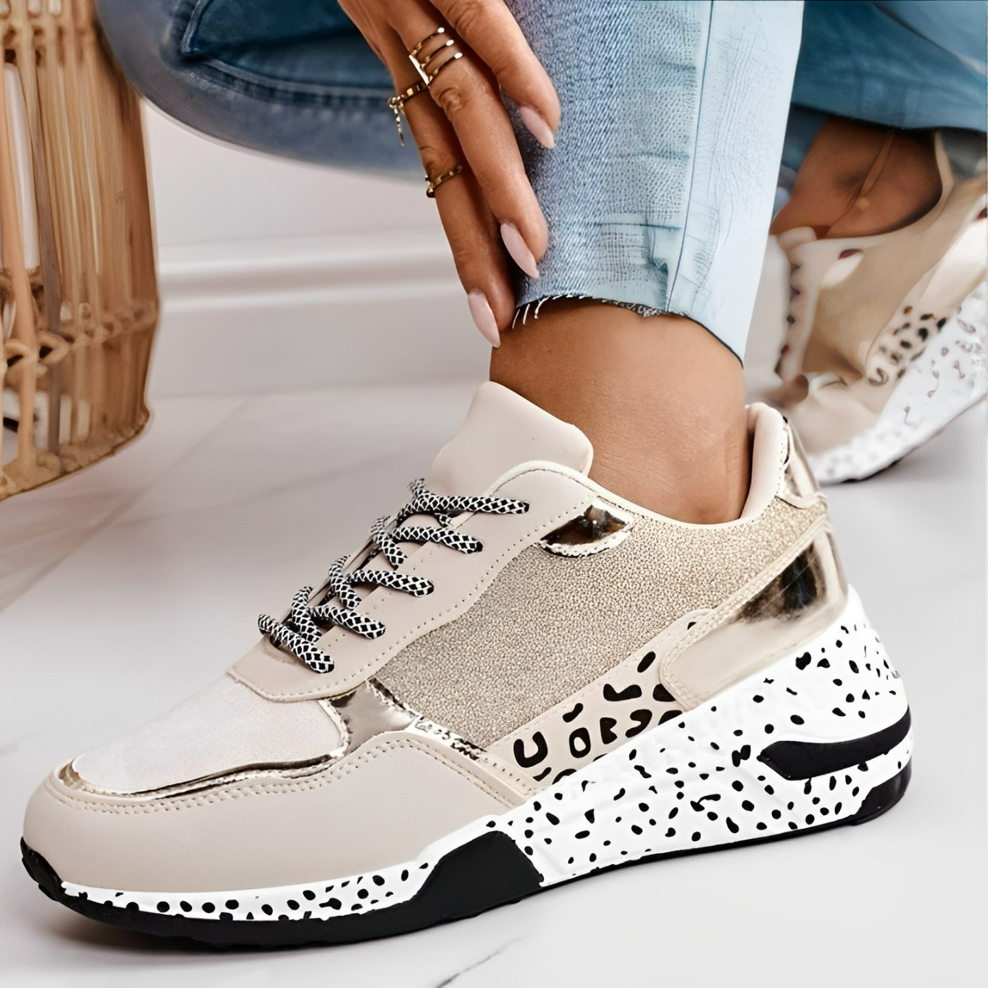 Viva Trend | orthopädische Sneakers - stilvolle Trainer mit einem Fokus auf Weichheit