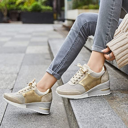 Viva Trend | Orthopädische Sportschuhe mit erhöhten Absätzen