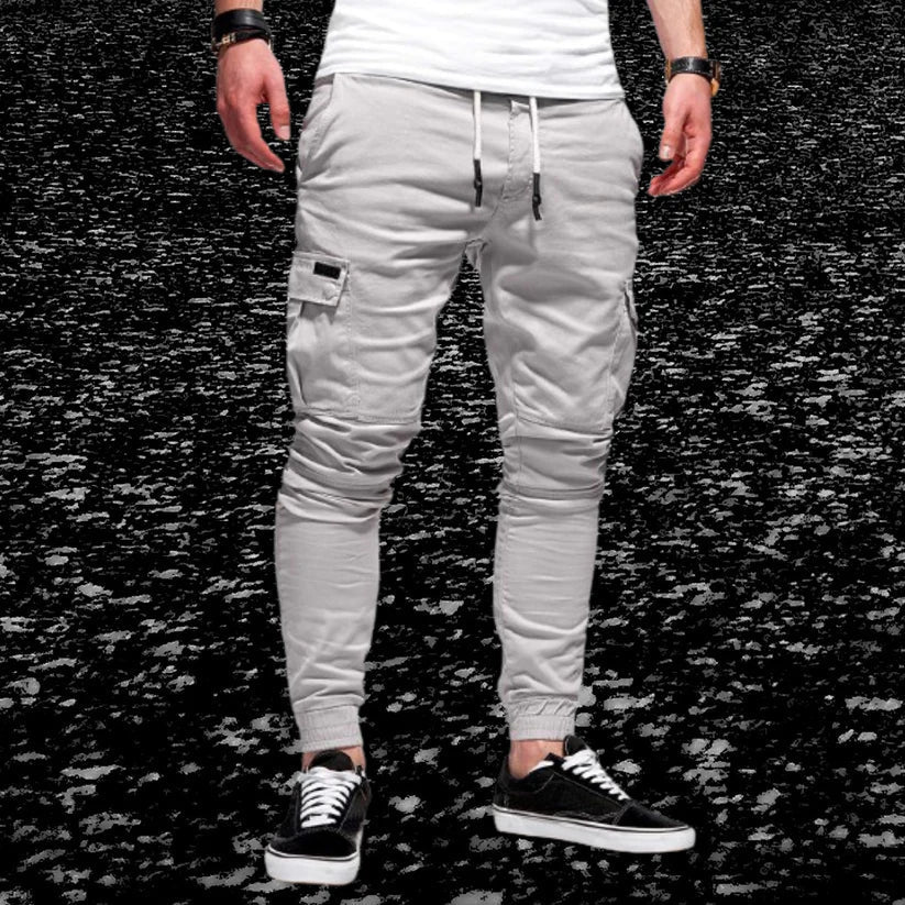 Daniel | Lässige Herrenhose mit aufgesetzten Taschen