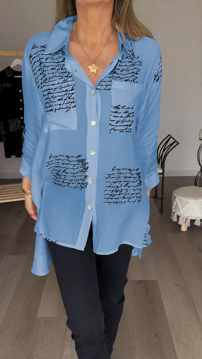 Helena | Elegante und komfortable Button-Down-Bluse
