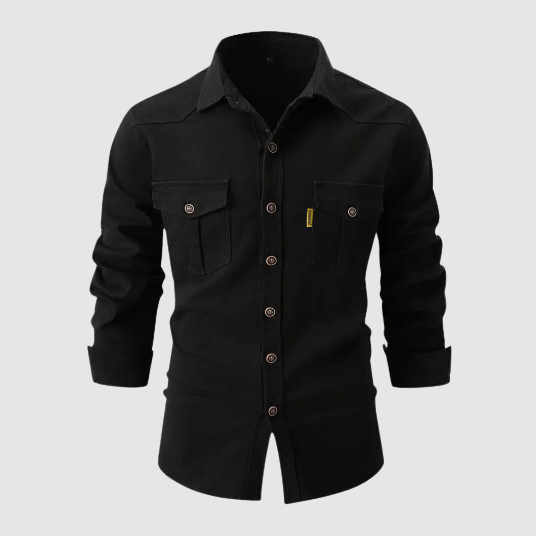 Julius | Trendiges Langarm-Polo für Herren