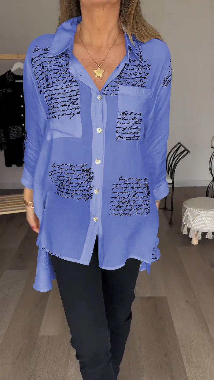 Helena | Elegante und komfortable Button-Down-Bluse