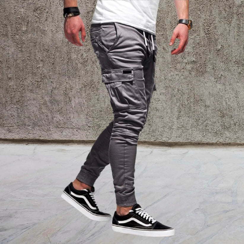 Daniel | Lässige Herrenhose mit aufgesetzten Taschen
