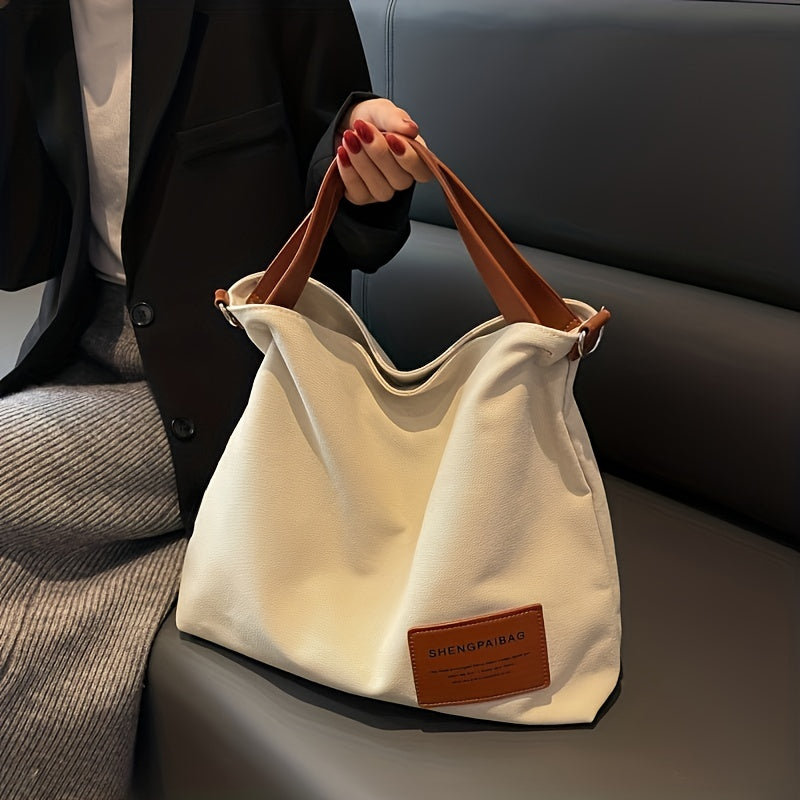 Viva Trend| AdeleBag – Schlichte Umhängetasche aus Canvas